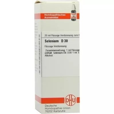 SELENIUM D 30 dilution, 20 ml