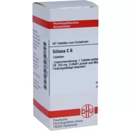 SILICEA C 6 tablets, 80 pc