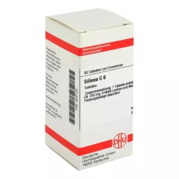 SILICEA C 6 tablets, 80 pc