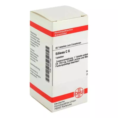 SILICEA C 6 tablets, 80 pc