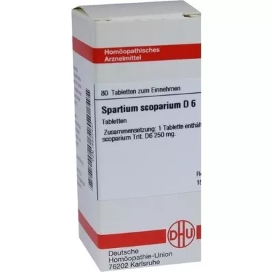 SPARTIUM SCOPARIUM D 6 tablets, 80 pc