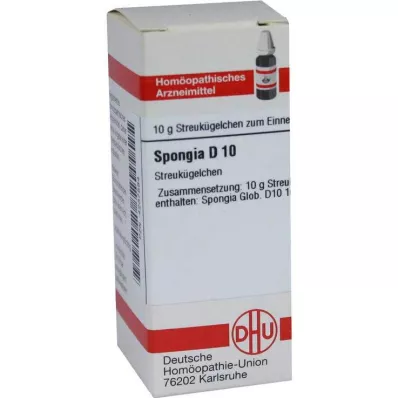 SPONGIA D 10 globules, 10 g SPONGIA D 10 globules, 10 g