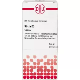 STICTA D 3 tablets, 200 pc