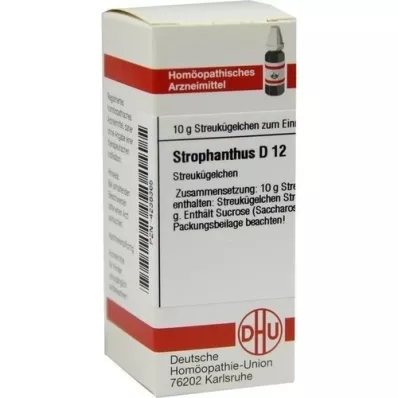 STROPHANTHUS D 12 globules, 10 g