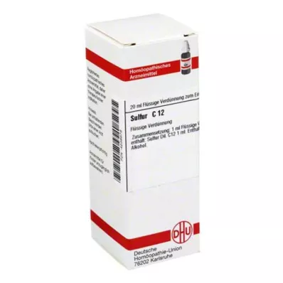 SULFUR C 12 Dilution, 20 ml SULFUR C 12 Dilution, 20 ml