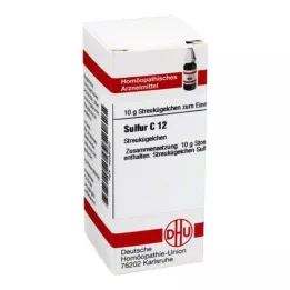 SULFUR C 12 globules, 10 g