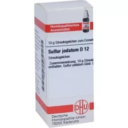 SULFUR JODATUM D 12 globules, 10 g