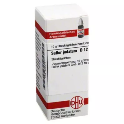SULFUR JODATUM D 12 globules, 10 g