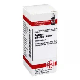 TARTARUS STIBIATUS C 200 globules, 10 g