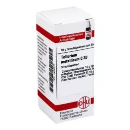 TELLURIUM metallicum C 30 globules, 10 g