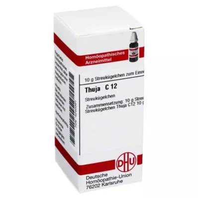 THUJA C 12 globules, 10 g THUJA C 12 globules, 10 g