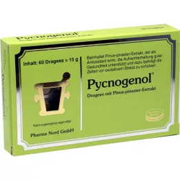 PYCNOGENOL KIEFERNRINDENEXTRAKT Pharma Nord Drag., 60 pcs