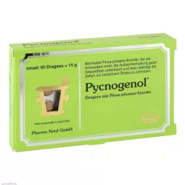 PYCNOGENOL KIEFERNRINDENEXTRAKT Pharma Nord Drag., 60 pcs