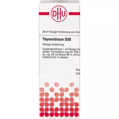 THYREOIDINUM D 30 Dilution, 20 ml