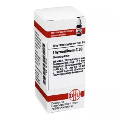 THYREOIDINUM C 30 globules, 10 g THYREOIDINUM C 30 globules, 10 g