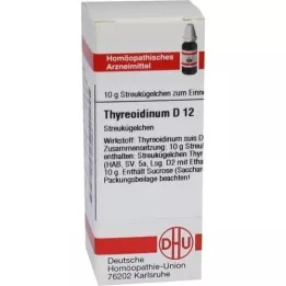 THYREOIDINUM D 12 globules, 10 g