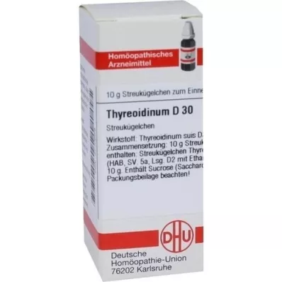 THYREOIDINUM D 30 globules, 10 g