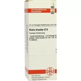 VIOLA TRICOLOR D 6 Dilution, 20 ml