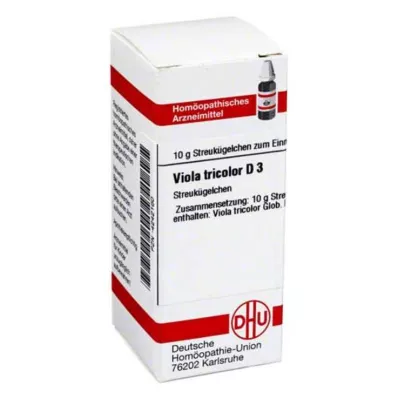 VIOLA TRICOLOR D 3 globules, 10 g