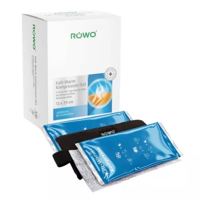 RÖWO Cold-warm compress with Velcro bandage 2 pcs, 1 p RÖWO Cold-warm compress with Velcro bandage 2 pcs, 1 p