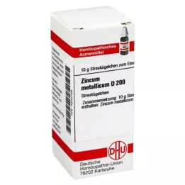 ZINCUM METALLICUM D 200 globules, 10 g