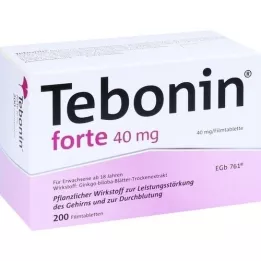 TEBONIN forte 40 mg film-coated tablets, 200 pcs