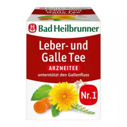 BAD HEILBRUNNER Liver and gall bladder tea filter bag, 8X1.75 g