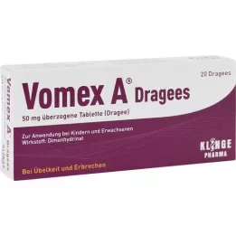 VOMEX A Coated Tablets 50 mg, 20 pcs