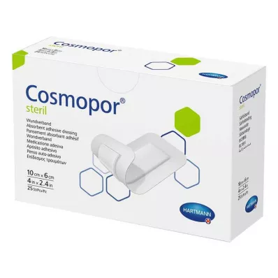 COSMOPOR sterile wound dressing 6x10 cm, 25 pcs