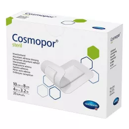 COSMOPOR sterile wound dressing 8x10 cm, 25 pcs