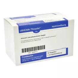 LIDOCAIN PRESSELIN 1% solution for injection, 100X2 ml