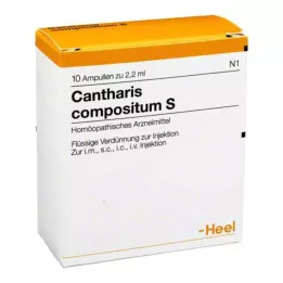 CANTHARIS COMPOSITUM S Ampoules, 10 pc