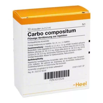 CARBO COMPOSITUM Ampoules, 10 pc