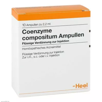 COENZYME COMPOSITUM Ampoules, 10 pc COENZYME COMPOSITUM Ampoules, 10 pc