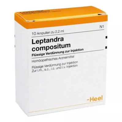LEPTANDRA COMPOSITUM Ampoules, 10 pc LEPTANDRA COMPOSITUM Ampoules, 10 pc