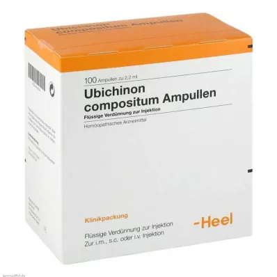 UBICHINON comp.ampoules, 100 pcs