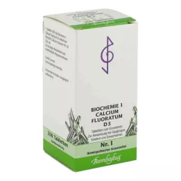 BIOCHEMIE 1 Calcium fluoratum D 3 tablets, 200 pcs