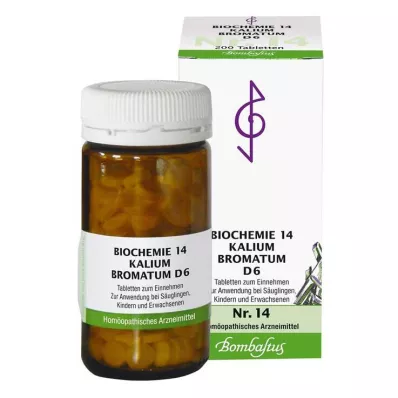 BIOCHEMIE 14 Kalium bromatum D 6 tablets, 200 pc