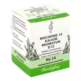 BIOCHEMIE 14 Kalium bromatum D 12 tablets, 80 pc