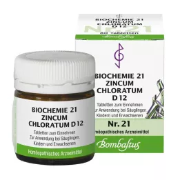 BIOCHEMIE 21 Zincum chloratum D 12 tablets, 80 pc