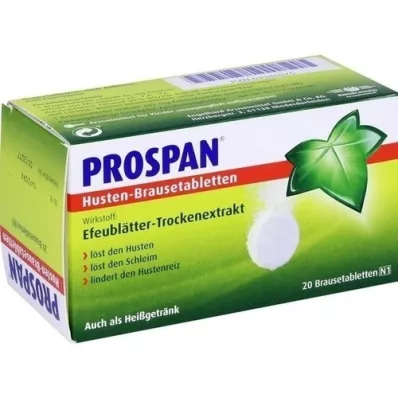 PROSPAN Cough Effervescent Tablets, 20 pcs