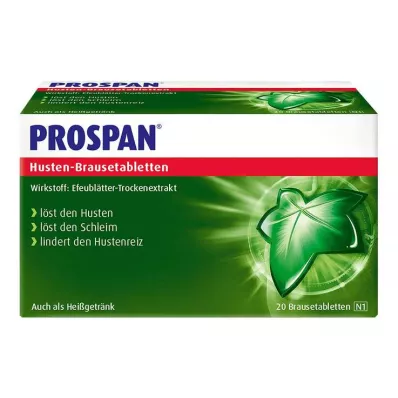 PROSPAN Cough Effervescent Tablets, 20 pcs
