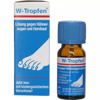 W-TROPFEN Solution against corns+corns, 10 ml