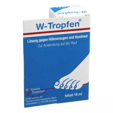 W-TROPFEN Solution against corns+corns, 10 ml