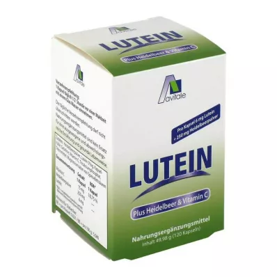 LUTEIN KAPSELN 6 mg+Raspberry, 120 pcs