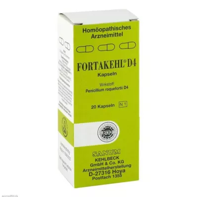FORTAKEHL D 4 Capsules, 20 Capsules FORTAKEHL D 4 Capsules, 20 Capsules