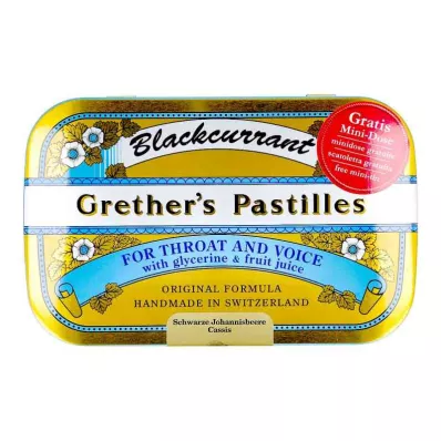 GRETHERS Blackcurrant Gold zh.Past.tin, 440 g