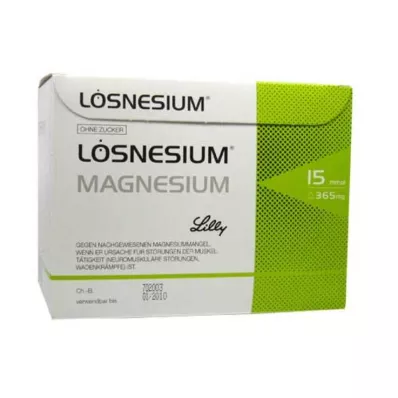 LÖSNESIUM Effervescent granules, 50 pcs