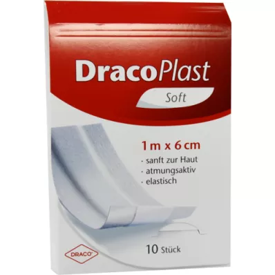 DRACOPLAST Soft plaster 6 cmx1 m, 1 pc