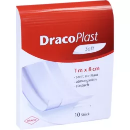 DRACOPLAST Soft plaster 8 cmx1 m, 1 pc